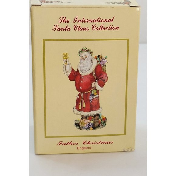The International Santa Clause Collection Father Christmas England 1992 Made In - Picture 5 of 5
